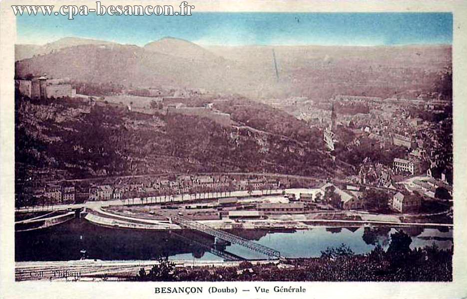 BESANÇON (Doubs) - Vue Générale